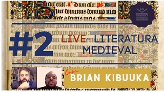 Literatura Medieval Entrevista Live #2 com Professor Brian Kibuuka no Virando as Páginas