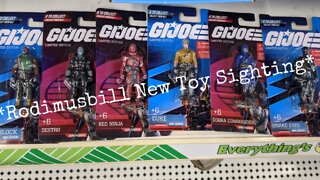 G.I. Joe Mini Figures (Set of 6) Limited Edition from Dollar Tree *Rodimusbill New Toy Sighting*