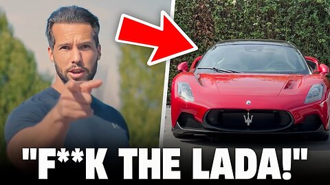 Tristan Tate REPLACES His Lada With $500k Italian Supercar