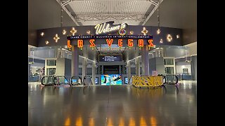 Harry Reid International Airport Las Vegas Gambling 4K