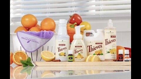 Discussion on Thieves cleaning products and why Young Living