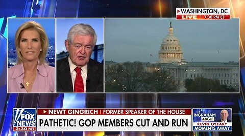 Newt Gingrich: It's Been A Disaster Since McCarthy Was Kicked Out As Speaker