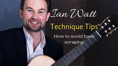 Guitar Technique Tips: Avoid 'bass scraping'