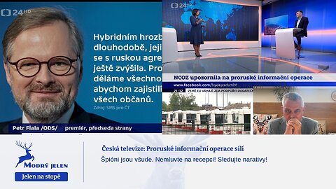 Česká televize: Proruské informační operace sílí