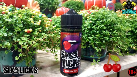 SIX LICKS CHERRY ON TOP E-LIQUID REVIEW 🔞 #sixlicks #ukeliquid #vape