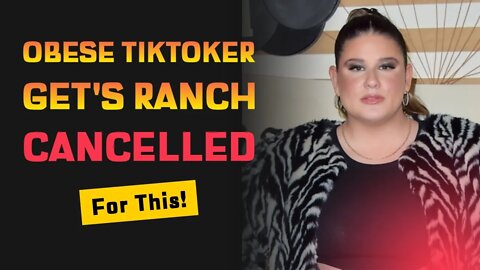 Obese TikToker Gets Horse Ranch Cancelled For This!