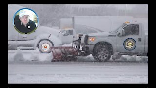 Winter Storm Whiteout Hits Stafford, Virginia