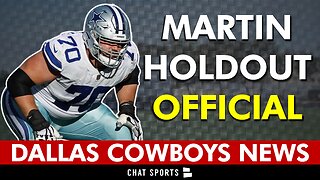 Zack Martin OFFICIALLY Holding Out From Cowboys Training Camp