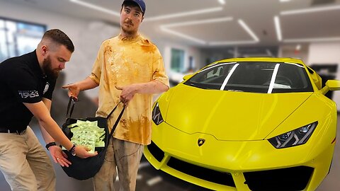 Homeless Man Buy A Brand New Lamborghini