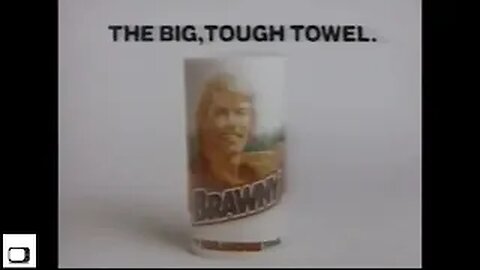 Brawny Paper Towels Commercial (1991)