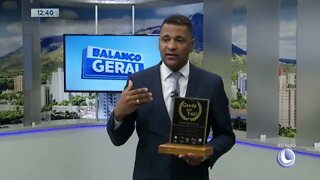 Troféu "Gente Que faz": Homenagem ao Diretor de Jornalismo e ao Apresentador do Balanço Geral