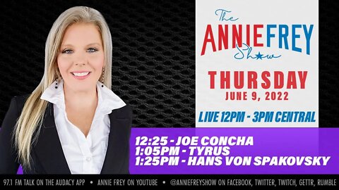 Primetime Hearings, Kavanaugh Attacker, and Heightened Rhetoric • Annie Frey Show 6/9/22