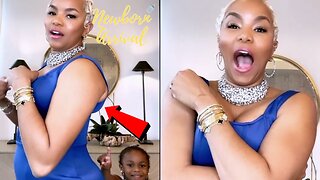 LeToya Luckett's Daughter GiGi Questions Mommy's Back Fat! 😂