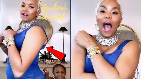 LeToya Luckett's Daughter GiGi Questions Mommy's Back Fat! 😂