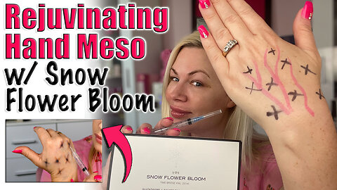 Rejuvinating Hand Meso with Snow Flower Bloom Maypharm.net | Code Jessica10 Saves you Money!