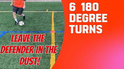 6 180 Degree Turns | At Home Soccer Ball Control Session