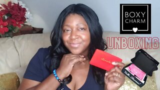 DECEMBER BOXYCHARM UNBOXING | 2020 | Try On And First Impressions There Is A Surprise In This Box