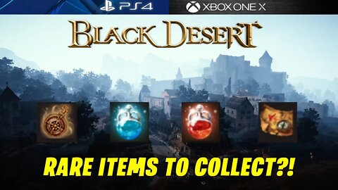 BLACK DESERT ONLINE RARE ITEMS AND WHAT THEY DO!