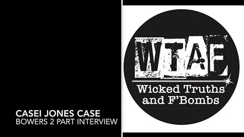 Casei Jones-Richard Bowers 2 part interview