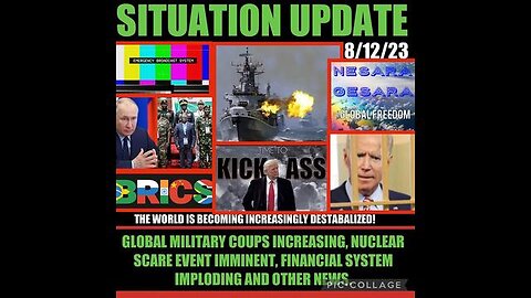 SITUATION UPDATE: NUCLEAR SCARE EVENT IS IMMINENT! GLOBAL MILITARY COUPS ARE INCREASING! ...