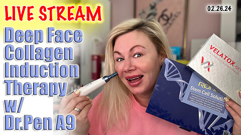 Live Face Collagen Induction Therapy with Dr.Pen A9 and Scalloped Edge cartridge | Code Jessica10
