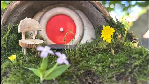 Fairy house 1 - made of natural materials by Creative Ideas All time Favorite