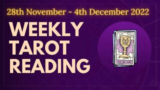 Weekly Tarot Reading 🌟 28th November - 4th December 2022 #tarot #weeklytarot #cardoftheday #oracle