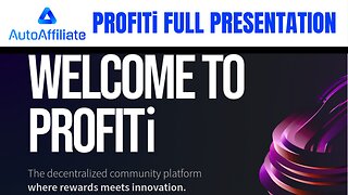 AutoAffiliate Main Offer - Profiti Full Presentation