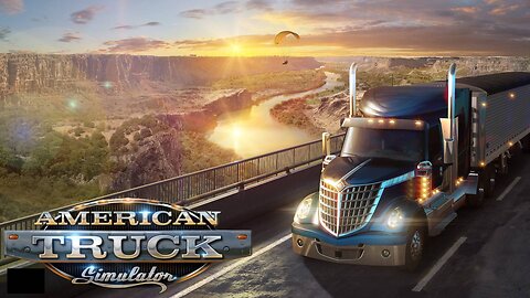 HEAVY Hauling Clear Across New Mexico | International Lonestar | American Truck Simulator