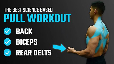 The Best Science-Based PULL Workout For Growth (Back_Biceps_Rear Delts)