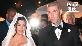 Inside Kourtney Kardashian and Travis Barker's Italian wedding reception