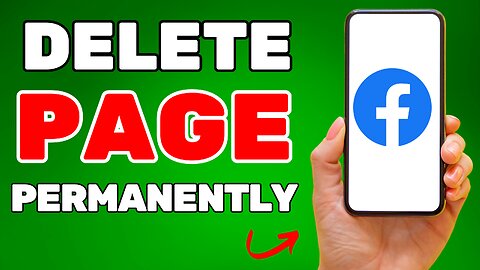 How To Delete Page On Facebook Using Mobile Phone 2023 (Easy)