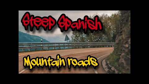 🇪🇸 17% steep downhill and my brakes are not good! | Van life vlog
