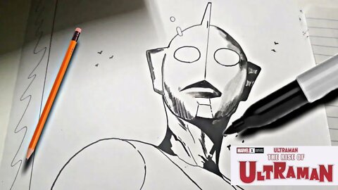 Drawing The Rise of Ultraman