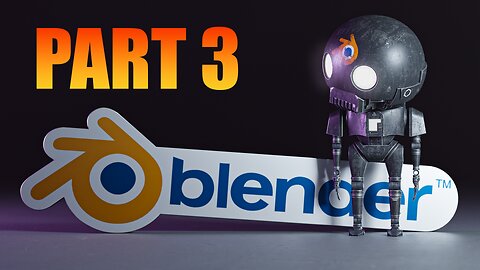 003_How to use bool tool inside Blender