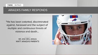 Parents of former Bills punter Matt Araiza release statement