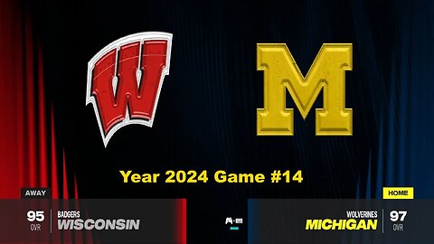 CFB 24 Wisconsin Badgers Vs Michigan Wolverines Year 2024