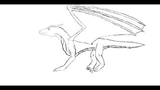 How to draw a dragon Part 2- Line art