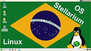 Stellarium OS distribuição Linux brasileira baseada no Ubuntu Linux LTS