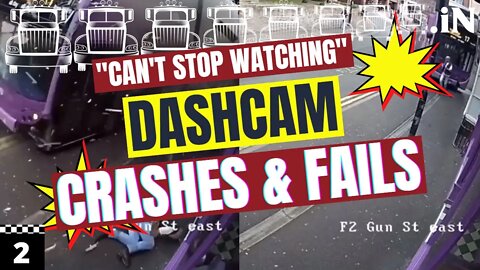 Can't Stop Watching Dashcam Crash Compilation #2 #dashcams #fails #funny