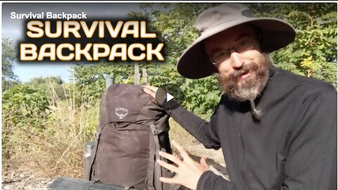 Tips on how to prep your survival backpack