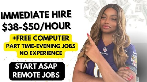 WONT LAST! 3 REMOTE JOBS-GET $3000 UPFRONT! WORK FROM HOME JOB I NON PHONE-FREE COMPUTER MORE!