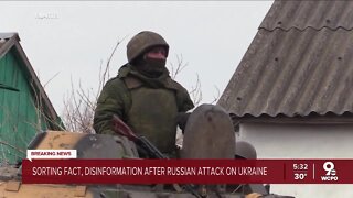 Sorting facts, disinformation after Russian attack on Ukraine