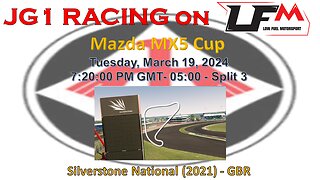 JG1 RACING on LFM - Mazda MX5 Cup - Silverstone National (2021) - GBR - Split 3