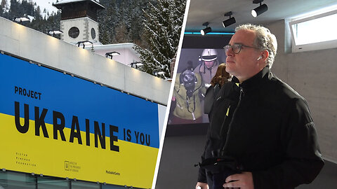 Ukraine has a pavilion at the WEF — here's what happened when we went inside