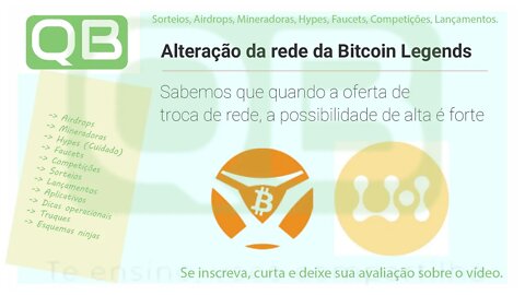 #Airdrop - #App - #Bitcoin #Legend - 25 BCL por amigo