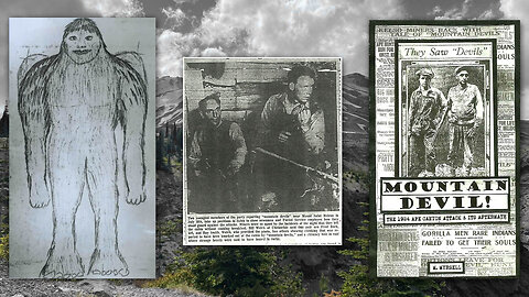 The 1924 Ape Canyon Incident & The Strange Disappearance of skier Jim Carter in 1950 ⛏️⛷️🐵🌲⛰️
