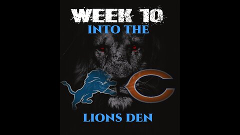 NFL Week 10: Into The Lions Den - 11-11-2022