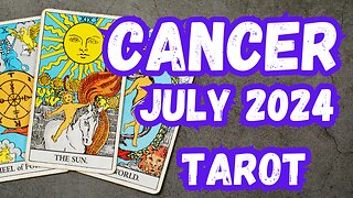 Cancer ♋️ - Unrecognisable attitude! July 2024 Evolutionary Tarot reading #tarotary #cancer #tarot