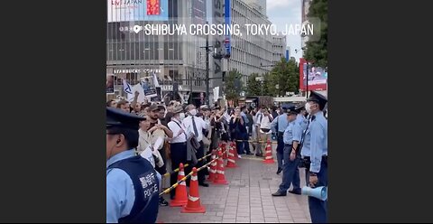 TOKYO: People sing in Hebrew 'Oseh Shalom' in solidarity with Israel and prayers for peace